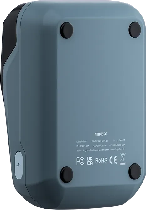 Niimbot Ethos B1 Wireless Label Printer, blau