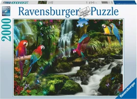 Ravensburger Puzzle Bunte Papageien im Dschungel