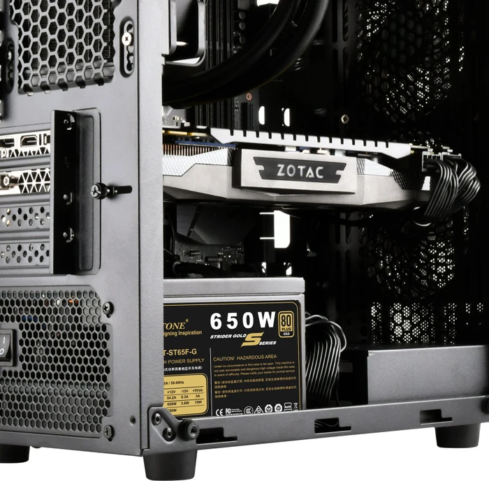 SilverStone Precision PS15 Pro, schwarz, Glasfenster