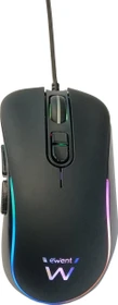 Ewent RGB Gaming Mouse schwarz, USB (PL3302)