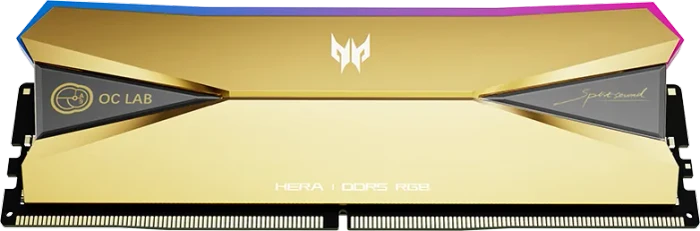 Acer Predator OC Lab Gold Edition Hera UDIMM 192GB Kit, DDR5-6000, CL28, 2RX8