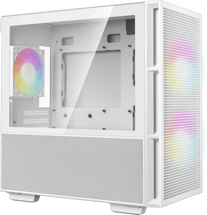 DeepCool CH360 WH, weiß, Glasfenster