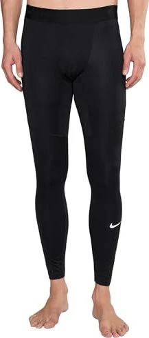 Nike Pro Dri-FIT Tights Hose lang schwarz/weiß (Herren)