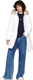 Tommy Hilfiger Regular Fit Down Mantel weiß (Damen)