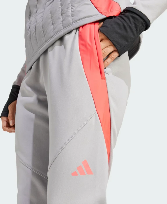adidas Tiro 24 Competition Winterized Trainingshose lang light onix/shock red (Damen)