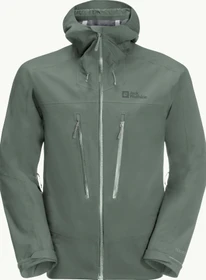 Jack Wolfskin Kammweg 3L Funktionsjacke hedge green (Herren)