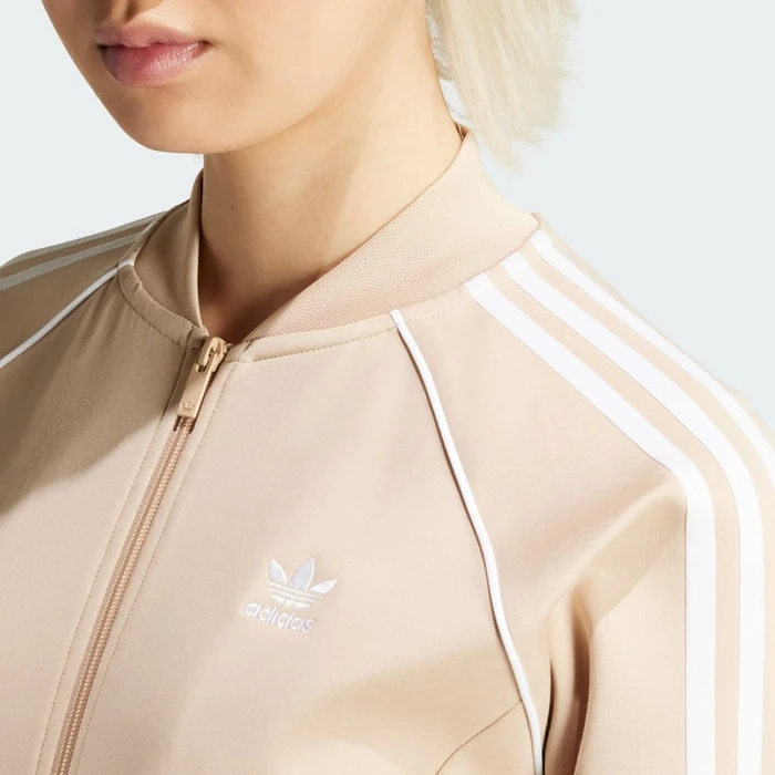 adidas Adicolor Classics SST Originals Trainingsjacke magic beige (Damen)