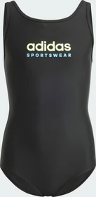 adidas Sportswear U-Back Badeanzug black/green spark (Junior)