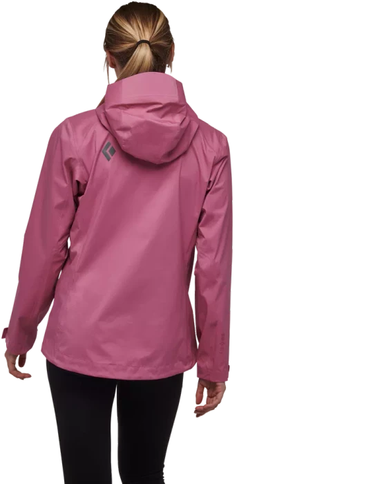 Black Diamond StormLine Stretch Rain Shell Anorak dyno pink (Damen)