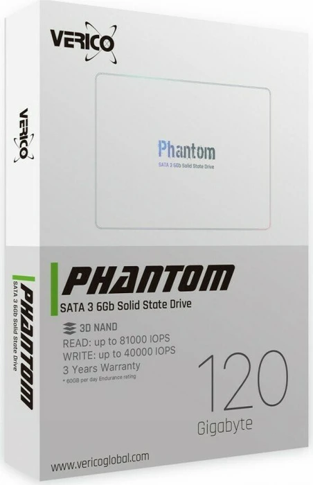 Verico Phantom SSD 120GB, 2.5" / SATA 6Gb/s