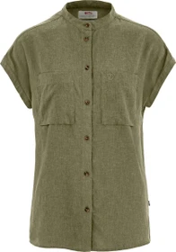 Fjällräven Övik Hemp Hemd kurzarm grün (Damen)