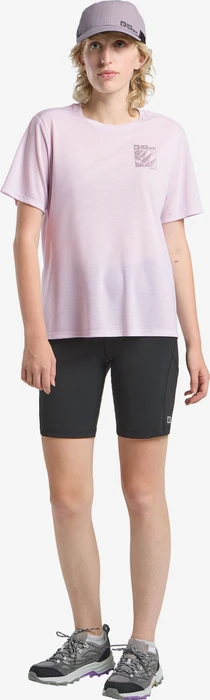Jack Wolfskin Kensteig Hose kurz schwarz (Damen)