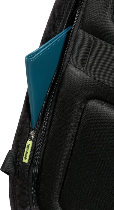 Samsonite Securipak, Backpack, 15.6" Notebook-Rucksack, 44cm, 17l, Black Steel