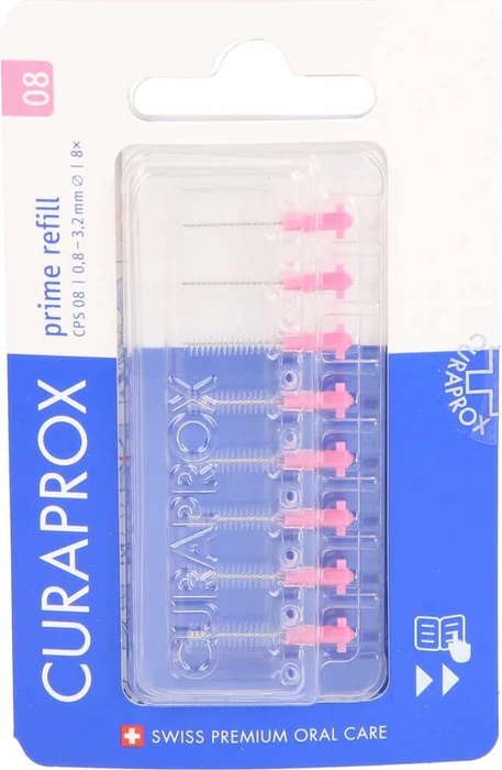 Curaden Curaprox prime CPS08 Interdentalbürste Refill, 5 Stück