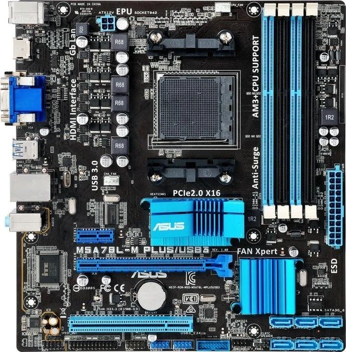 ASUS M5A78L-M Plus/USB3 (AMD AM3+)
