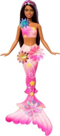 Mattel Barbie - Flower Magic Meerjungfrau dunkelhaarig