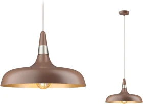 Paulmann Neordic Juna Pendelleuchte 1-flammig grün/kupfer/holz