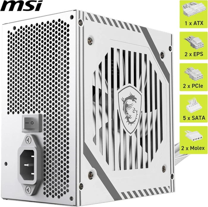 MSI MAG A650BNL weiß 650W, ATX 2.4