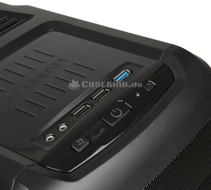 Zalman Z3 schwarz, schallgedämmt