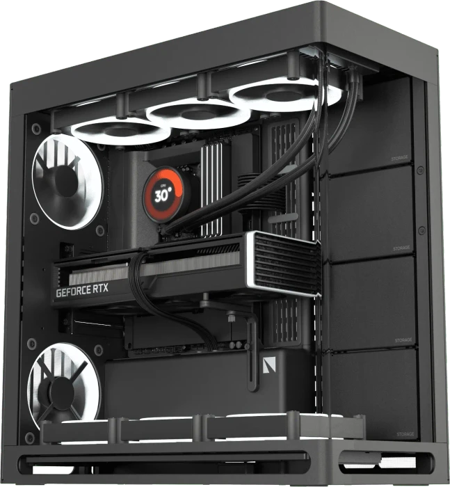 HAVN HS 420 Black, Glasfenster