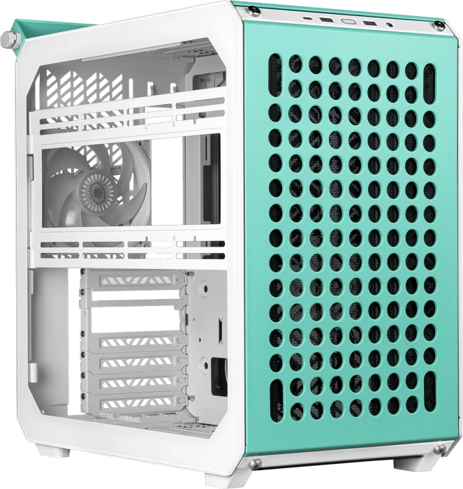 Cooler Master Qube 500 Flatpack Macaron Edition, Glasfenster