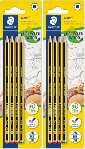 Staedtler Noris 120 Bleistift sortiert, 4er-Set