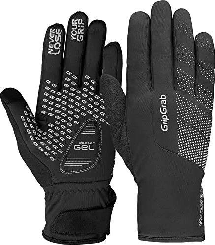 GripGrab Ride Waterproof Winter Fahrradhandschuhe schwarz