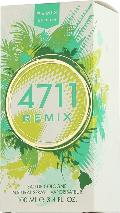 4711 Echt Kölnisch Wasser Remix Green Oasis Eau de Cologne, 100ml
