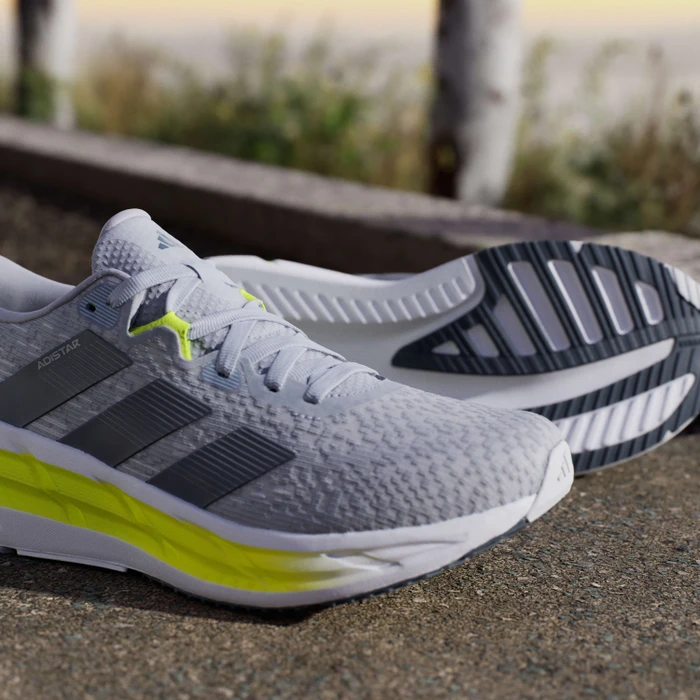 adidas Adistar 4 halo silver/onix/solar slime (Herren)