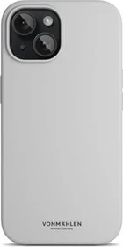 Vonmählen Eco Silicone Case für Apple iPhone 15 Plus Light Gray