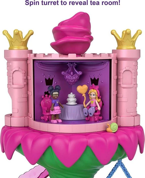 Mattel Polly Pocket - Regenbogen-Einhornspaß Feenflug