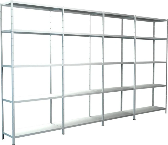 Schulte Lagertechnik PowerMAX Schwerlastregal 380x200x50cm weiß