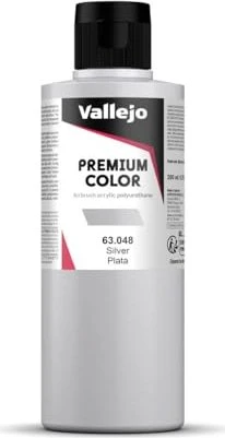 Vallejo Premium Airbrush Color silver, 200ml