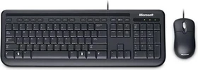 Microsoft OEM Wired Desktop 400 schwarz, USB, DE