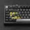 Akko MOD 007B HE, Black & Silver, LEDs RGB, hot-swap, Cream Yellow Magnetic, USB/Bluetooth, DE Vorschaubild