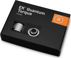 EK Water Blocks Quantum Line EK-Quantum Torque STC 10/13 Fitting G1/4" auf 13/10mm, Satin Titanium, 6er-Pack
