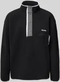 Columbia Helvetia Half Snap Fleece Pullover schwarz (Herren)