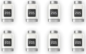 Bosch Smart Home Heizkörper-Thermostat II, Funk-Heizkörperthermostat, 8er-Pack