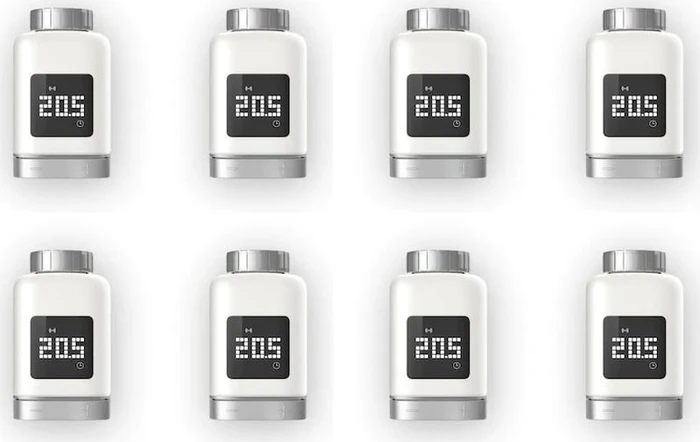 Bosch Smart Home Heizkörper-Thermostat II, Funk-Heizkörperthermostat, 8er-Pack