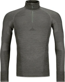 Ortovox 230 Competition Zip Neck Funktionsshirt langarm dark sage (Herren)