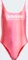 adidas Tiro U-Back Badeanzug pulse magenta/white (Damen) Vorschaubild