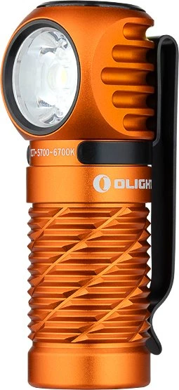 OLight Perun 3 Mini Stirnlampe orange