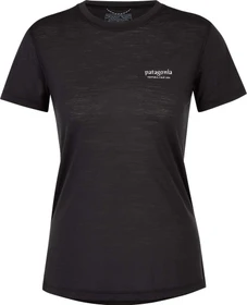 Patagonia Capilene Cool Merino Graphic Funktionsshirt kurzarm heritage header/black (Damen)