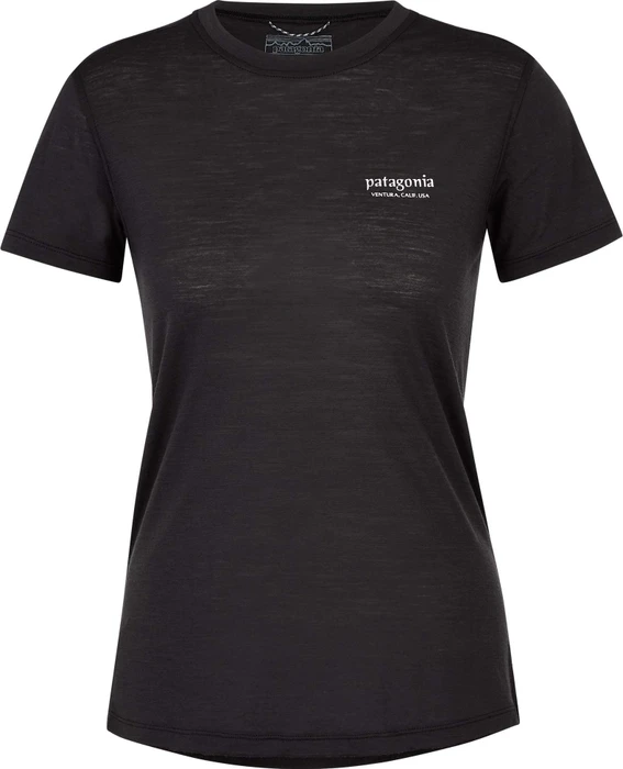 Patagonia Capilene Cool Merino Graphic Funktionsshirt kurzarm heritage header/black (Damen)