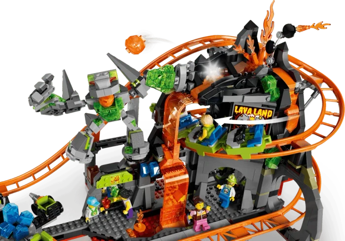 LEGO City - Lava Land-Achterbahnpark