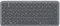 Hama WK-500 kompakte Multi-Device-Tastatur, dunkelgrau/schwarz, USB/Bluetooth, DE Vorschaubild