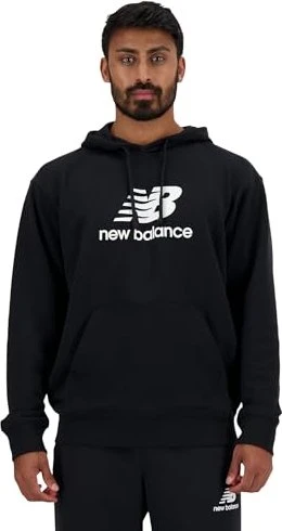 New Balance Sport Essentials French Terry Logo Hoodie schwarz (Herren)