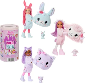 Mattel Barbie - Cutie Reveal - Glücksbärchi Chelsea Sweet Bows (verschiedene Ausführungen)