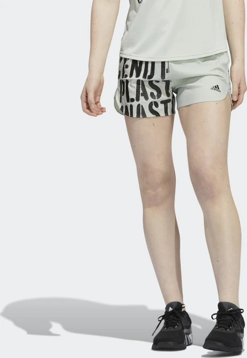 adidas Run Fast Inner Briefs Laufhose kurz linen green (Damen)