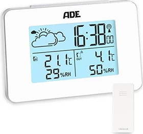 ADE Funkwetterstation weiß, digital